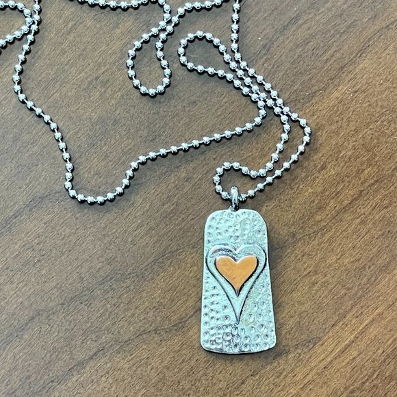 Pendant Necklace with Heart #836 - Picture 9 of 9